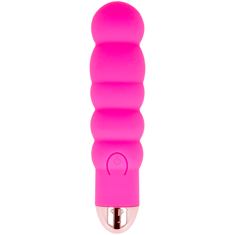 DOLCE VITA - RECHARGEABLE VIBRATOR SIX PINK 7 SPEEDS - Kink&Play