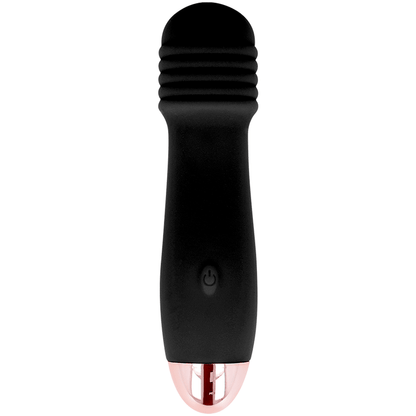 DOLCE VITA - RECHARGEABLE VIBRATOR THREE BLACK 7 SPEED - Kink&Play