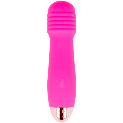 DOLCE VITA - RECHARGEABLE VIBRATOR THREE PINK 7 SPEEDS - Kink&Play