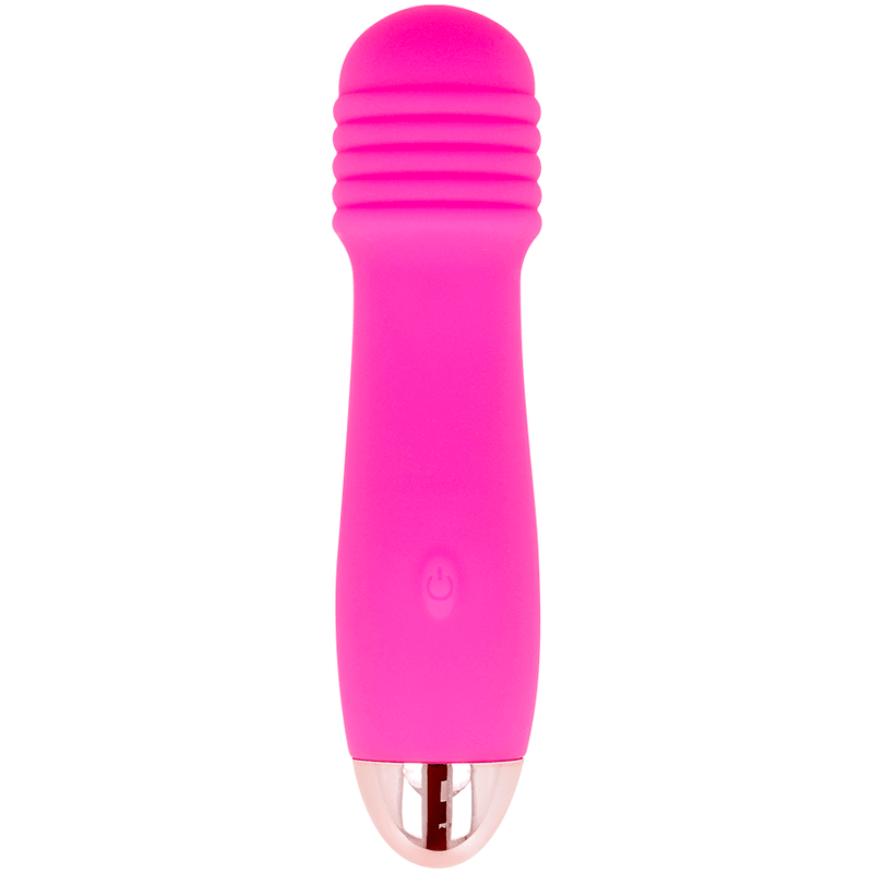 DOLCE VITA - RECHARGEABLE VIBRATOR THREE PINK 7 SPEEDS - Kink&Play