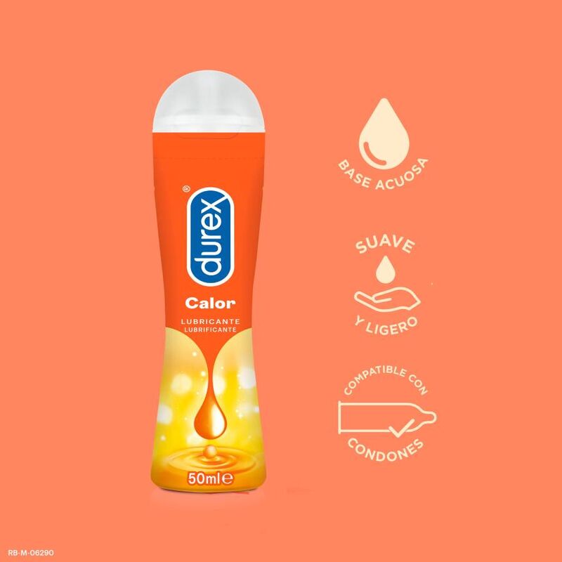 DUREX - DUREX PLAY HEAT EFFECT LUBRICANT 50 ML - Kink&Play