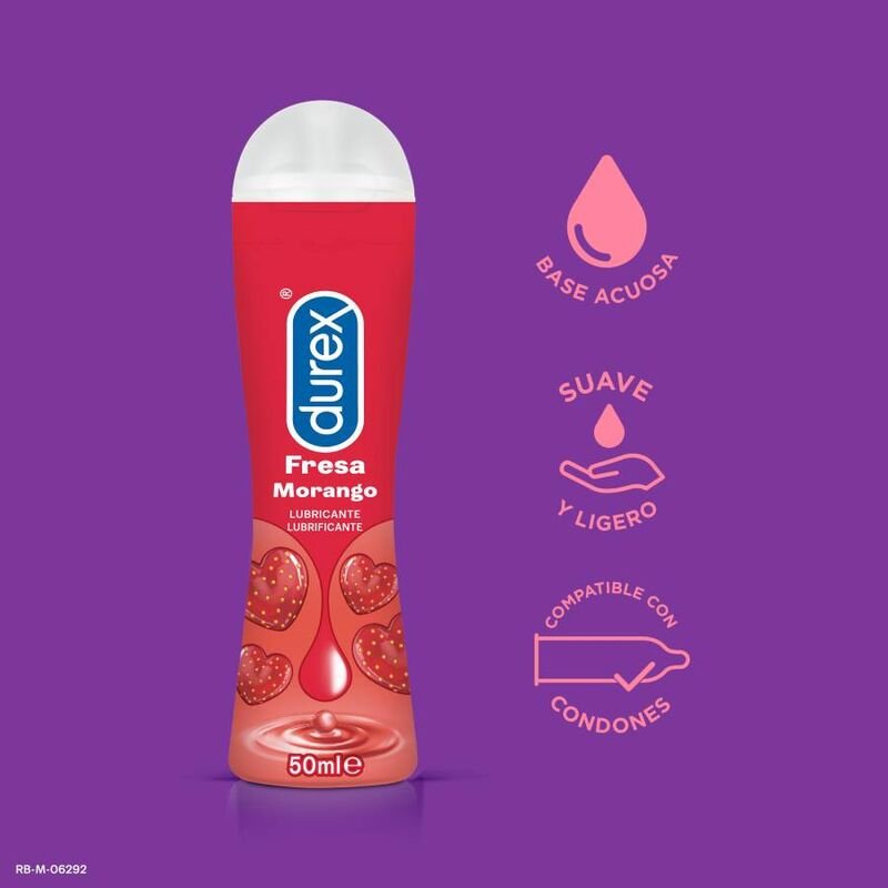 DUREX - PLAY STRAWBERRY 50 ML - Kink&Play