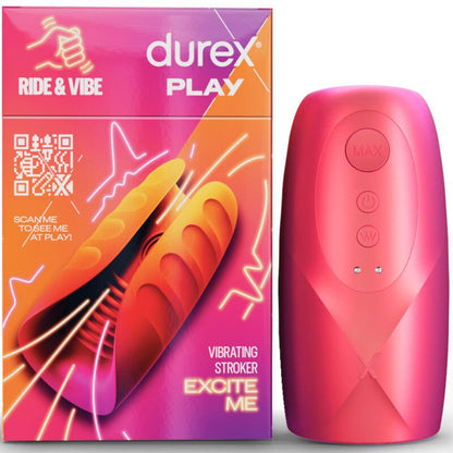 DUREX - TOY RIDE & VIBE VIBRATOR MASTURBATOR - Kink&Play