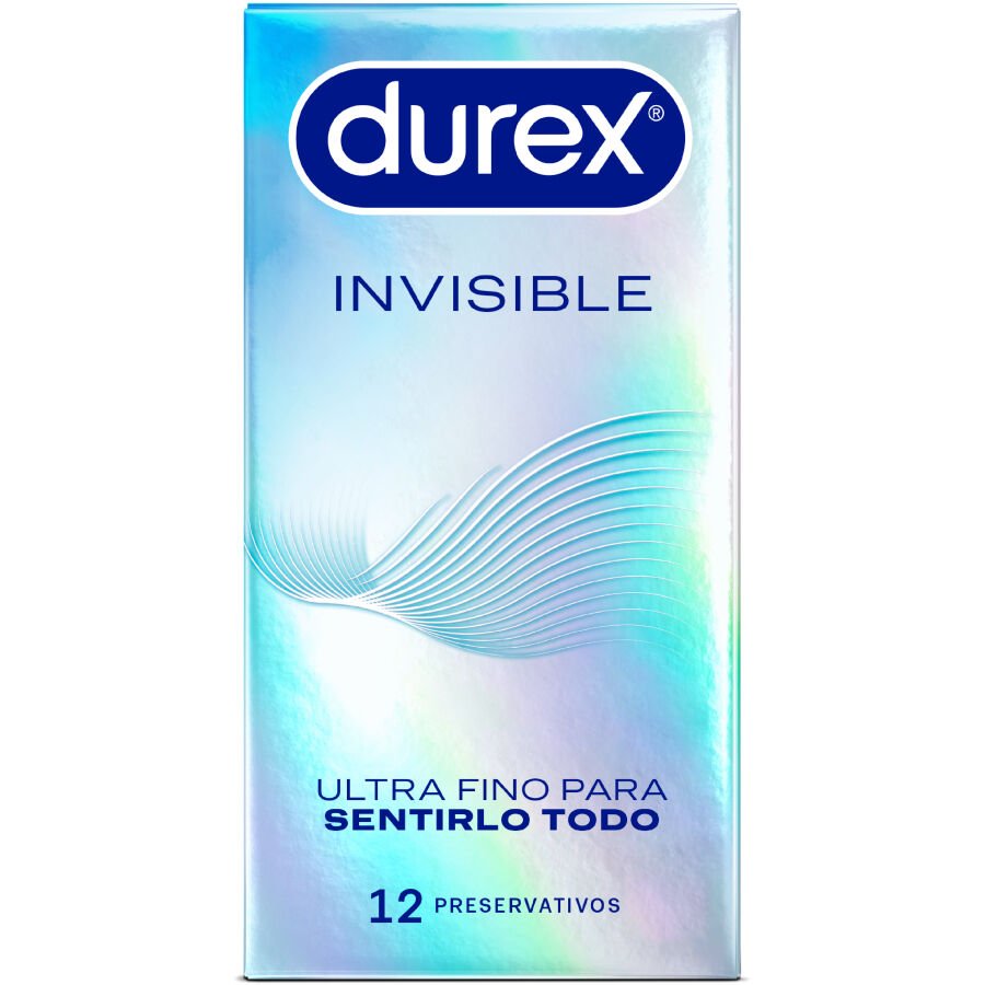 DUREX - ULTRA THIN INVISIBLE CONDOMS 12 UNITS - Kink&Play