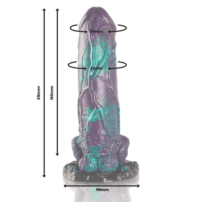 EPIC - BASILISK DILDO DOUBLE SCALY PLEASURE BIG SIZE - Kink&Play