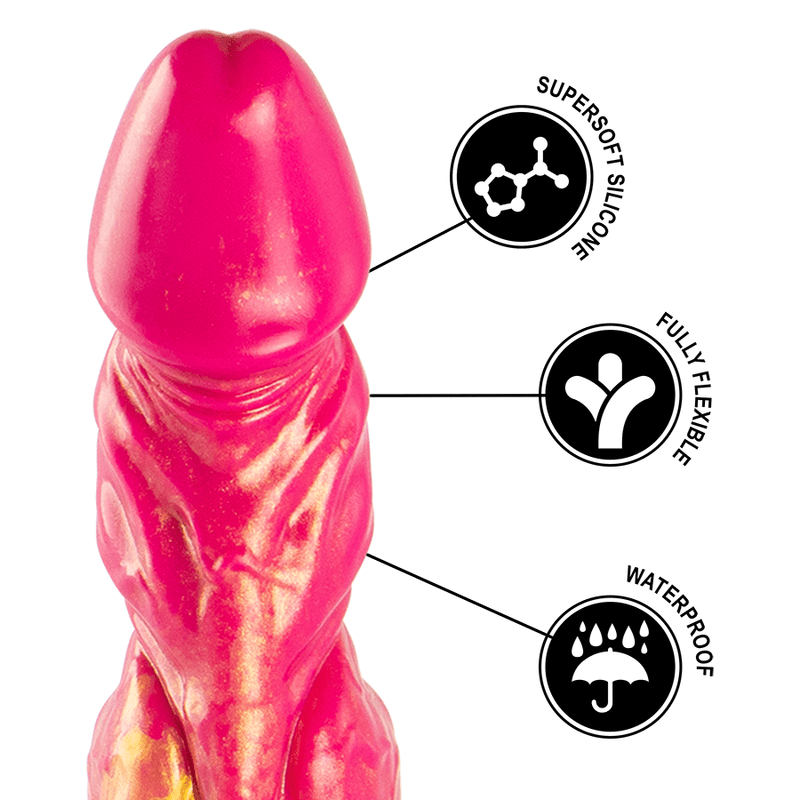 EPIC - CERBERUS DILDO MYTHOLOGICAL FIRE - Kink&Play