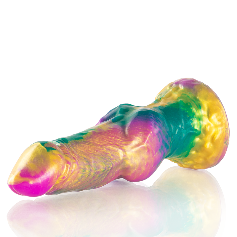 EPIC - IRIS DILDO WITH RAINBOW TESTICLES OF PLEASURE - Kink&Play