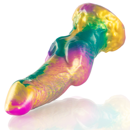 EPIC - IRIS DILDO WITH RAINBOW TESTICLES OF PLEASURE - Kink&Play