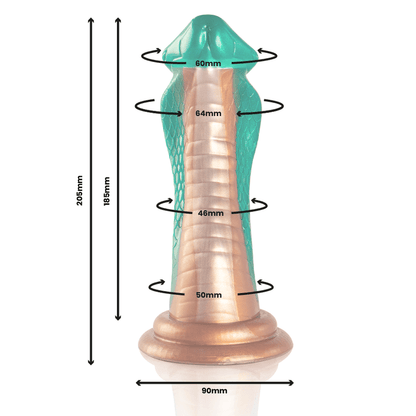 EPIC - PYTHON DILDO COBRA GREEN - Kink&Play