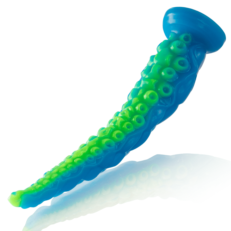 EPIC - SCYLLA FLUORESCENT THIN TENTACLE DILDO LARGE SIZE - Kink&Play