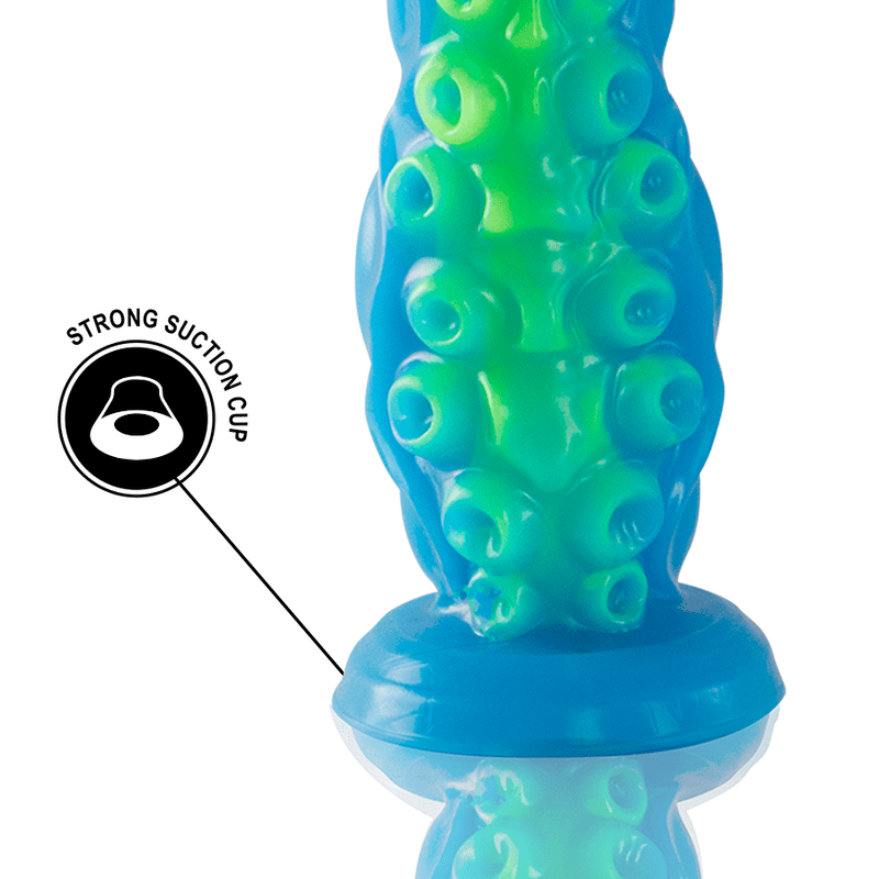 EPIC - SCYLLA FLUORESCENT THIN TENTACLE DILDO LARGE SIZE - Kink&Play