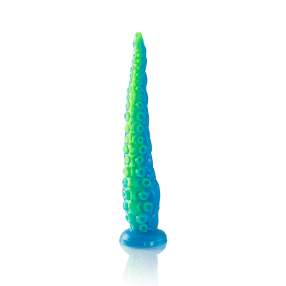 EPIC - SCYLLA FLUORESCENT THIN TENTACLE DILDO SMALL SIZE - Kink&Play