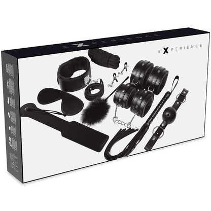 EXPERIENCE - BDSM FETISH KIT BLACK SERIES - Kink&Play