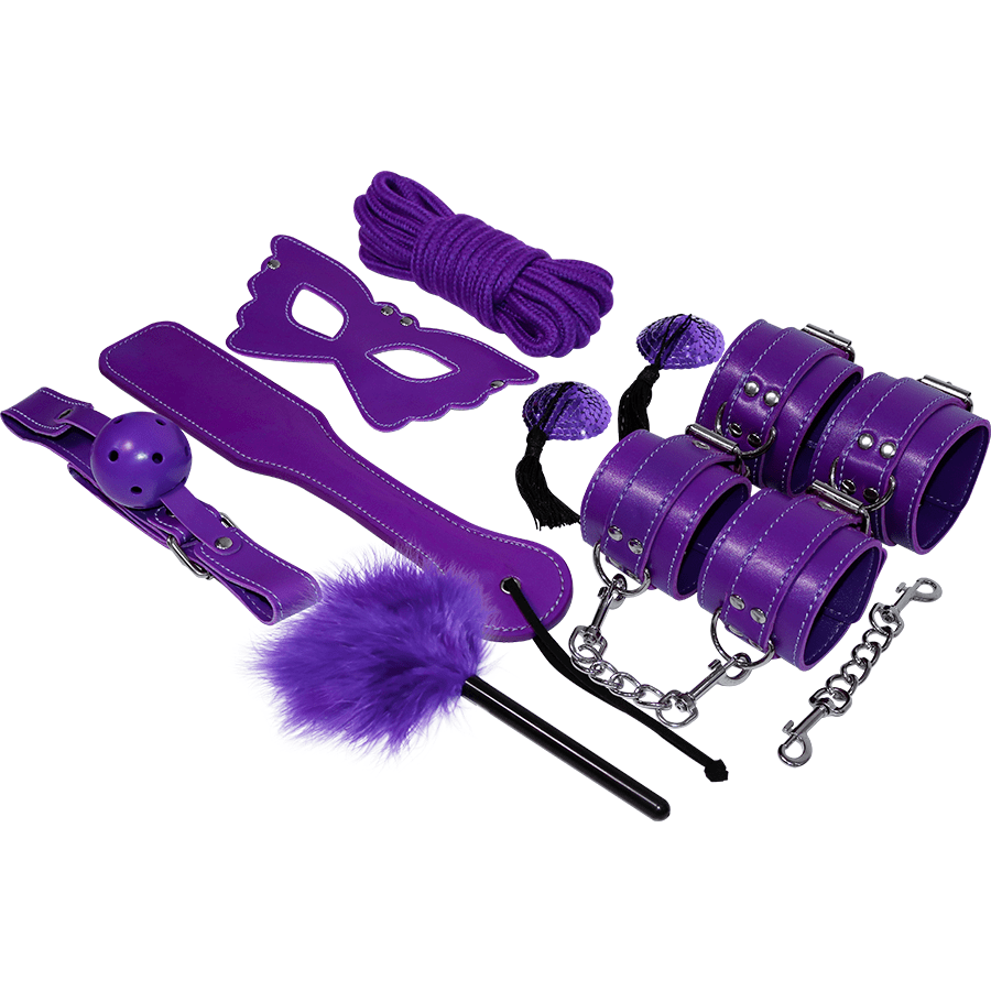 EXPERIENCE - BDSM FETISH KIT PURPLE SERIES - Kink&Play
