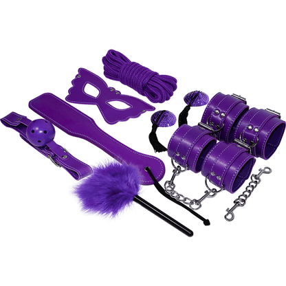 EXPERIENCE - BDSM FETISH KIT PURPLE SERIES - Kink&Play
