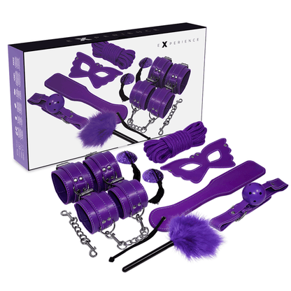 EXPERIENCE - BDSM FETISH KIT PURPLE SERIES - Kink&Play