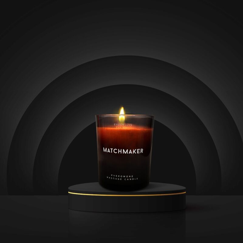 EYE OF LOVE - MATCHMAKER BLACK DIAMOND MASSAGE CANDLE ATTRACT HER 150 ML - Kink&Play