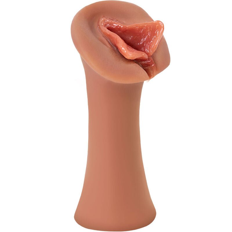 FETISH FANTASY EXTREME - LUSCIOUS LIPS STROKER SILICONE CARAMEL - Kink&Play