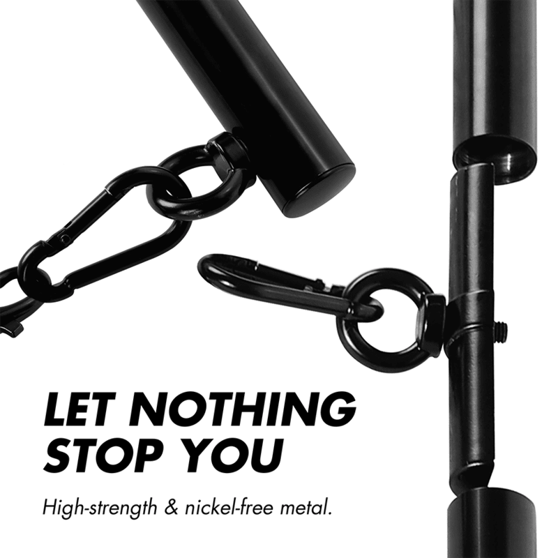 FETISH SUBMISSIVE BONDAGE - ADJUSTABLE SEPARATOR BAR 4 PIECES - Kink&Play