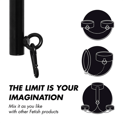 FETISH SUBMISSIVE BONDAGE - ADJUSTABLE SEPARATOR BAR 4 PIECES - Kink&Play