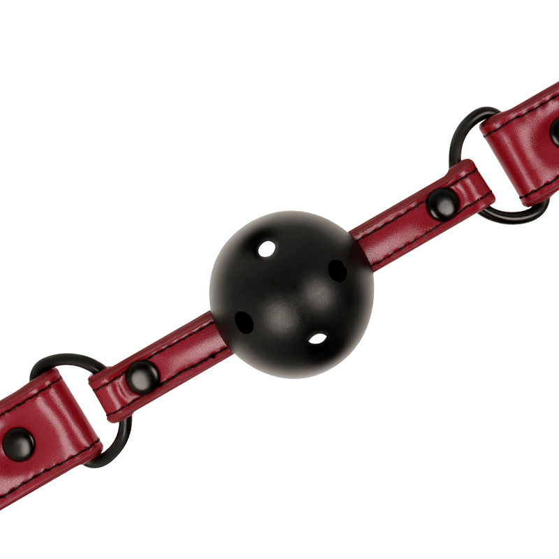 FETISH SUBMISSIVE DARK ROOM - BREATHABLE GAG - Kink&Play
