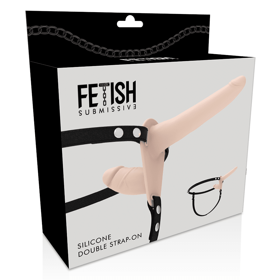 FETISH SUBMISSIVE HARNESS - DOUBLE PENETRATION FLESH - Kink&Play