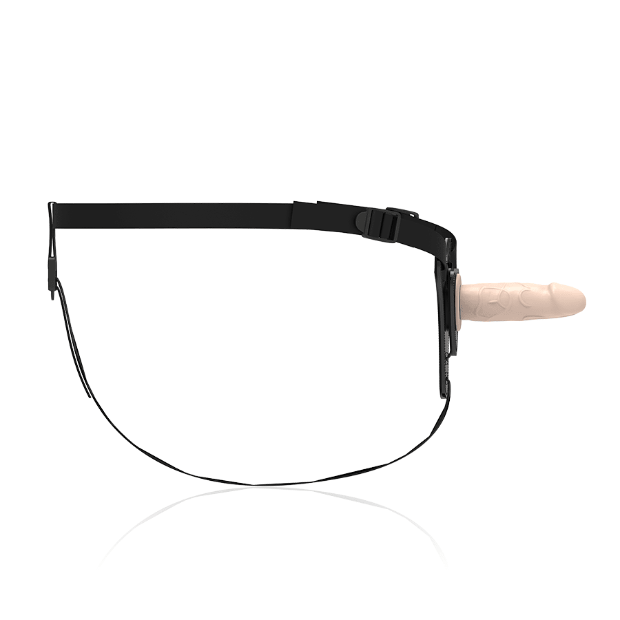 FETISH SUBMISSIVE HARNESS - FLESH REALISTIC SILICONE 12.5 CM - Kink&Play