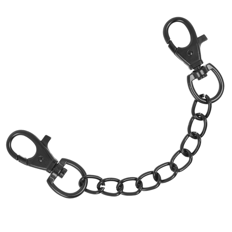 FETISH SUBMISSIVE ORIGEN - VEGAN LEATHER HANDCUFFS WITH NEOPRENE LINING - Kink&Play