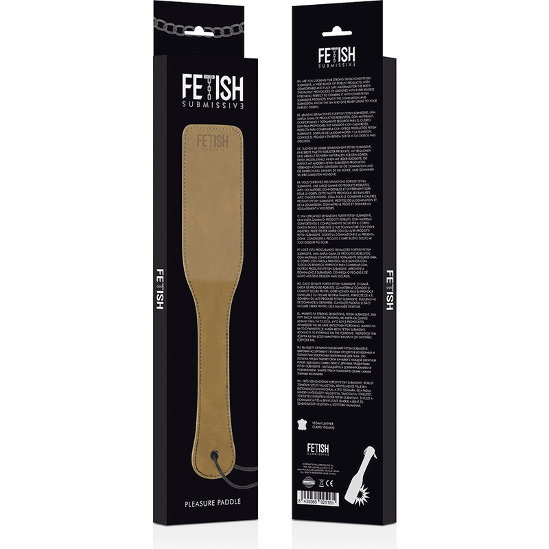 FETISH SUBMISSIVE ORIGIN - VEGAN LEATHER WHIP - Kink&Play