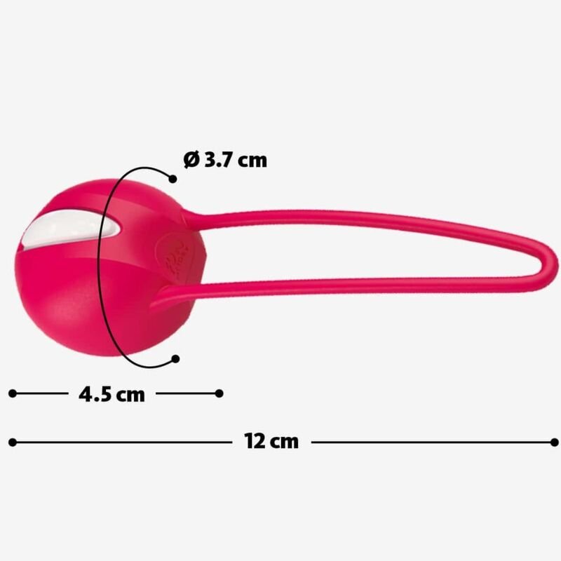 FUN FACTORY - SMARTBALL UNO PELVIC BALL WHITE / PASTEL LILAC - Kink&Play