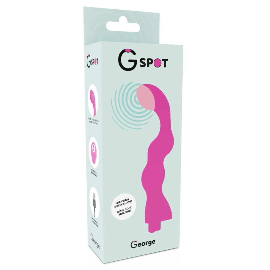G - SPOT - GEORGE G - SPOT VIBRATOR GUM PINK - Kink&Play