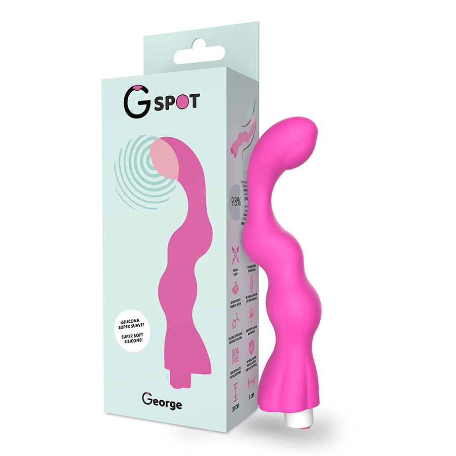 G - SPOT - GEORGE G - SPOT VIBRATOR GUM PINK - Kink&Play