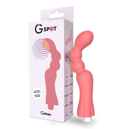 G - SPOT - GOHAH VIBRATOR LIGHT RED - Kink&Play