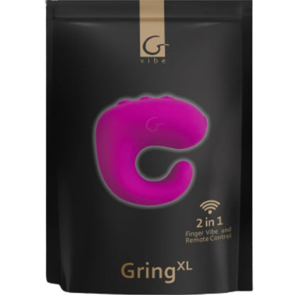 G - VIBE - FUN TOYS GRING VIBRATOR RING XL SWEET RASPBERRY - Kink&Play