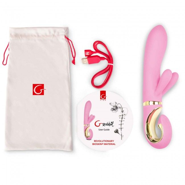 G - VIBE - G - RABBIT PINK RAMPANT BUNNY VIBRATOR - Kink&Play