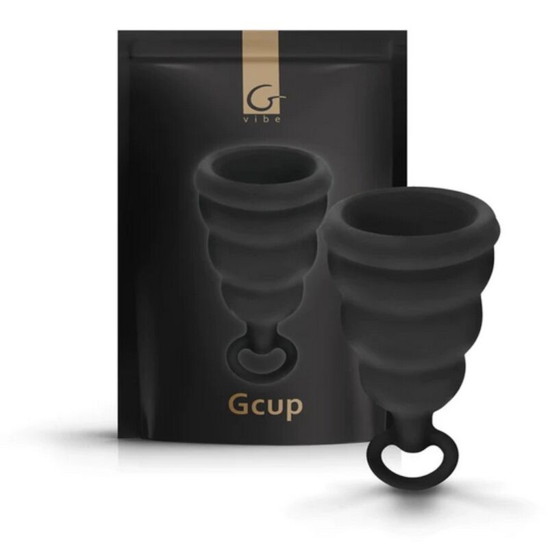 G - VIBE - GCUP BLACK MENSTRUAL CUP - Kink&Play