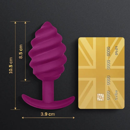 G - VIBE - GPLUG TWIST 2 PURPLE ANAL PLUG - Kink&Play