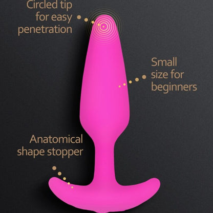 G - VIBE - GPLUG VIBRATOR PLUG ANAL XS FUCHSIA - Kink&Play