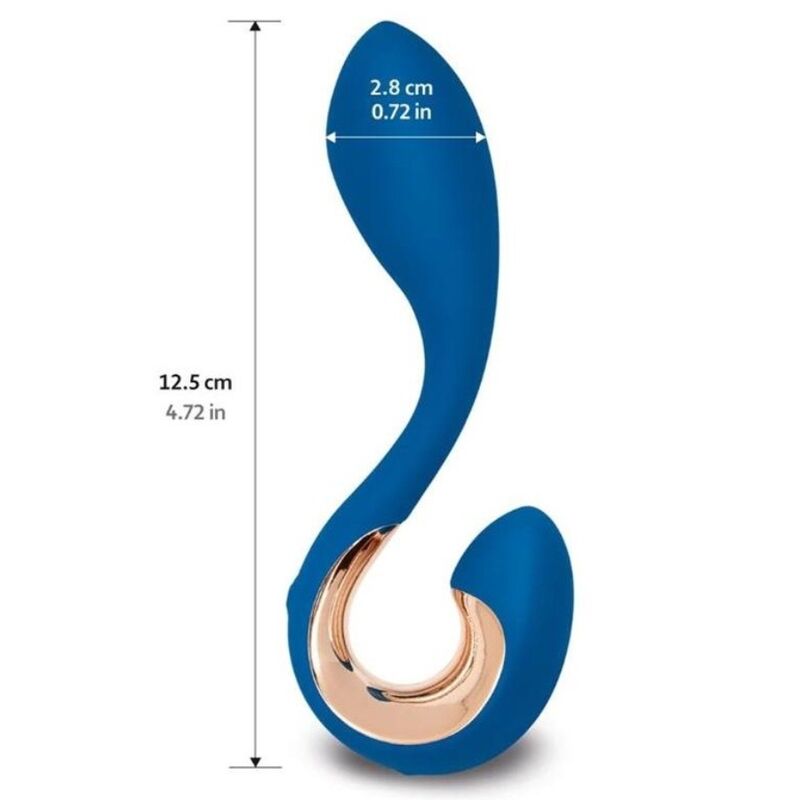 G - VIBE - GPOP 2 G AND P POINT VIBRATOR INDIGO BLUE - Kink&Play