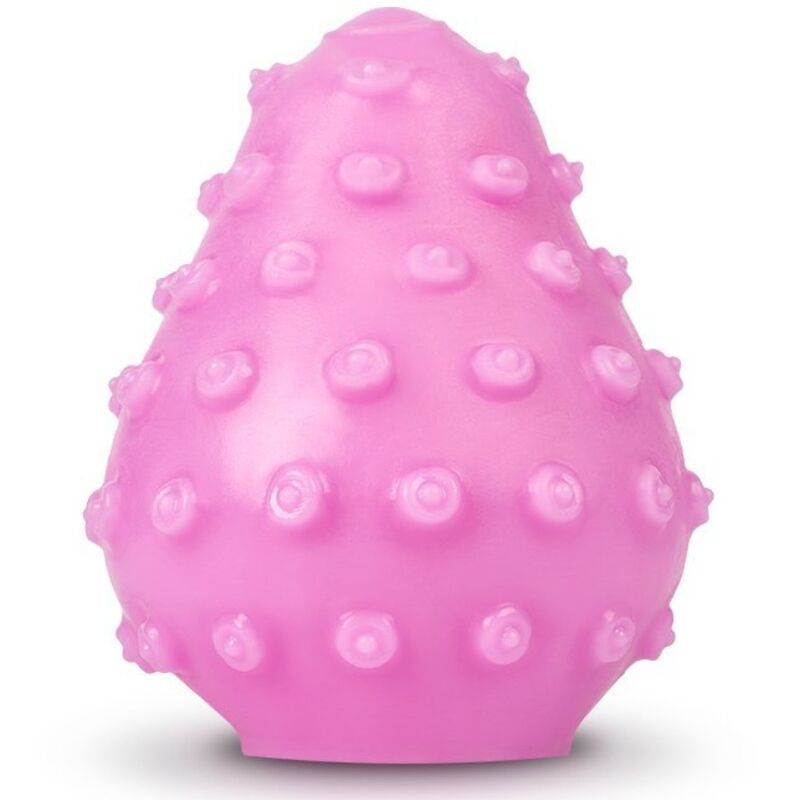 G - VIBE - REUSABLE TEXTURED MASTURBATOR EGG PINK - Kink&Play