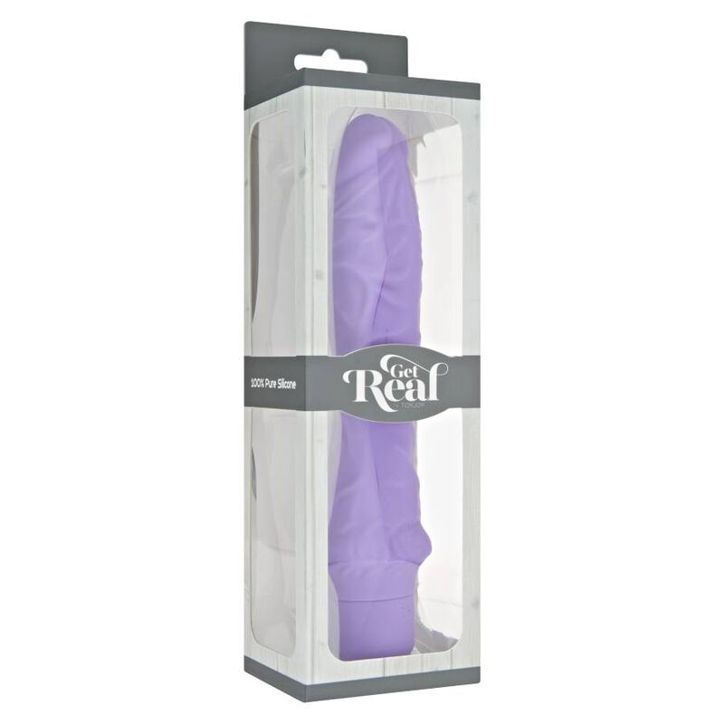 GET REAL - CLASSIC LARGE PURPLE VIBRATOR - Kink&Play