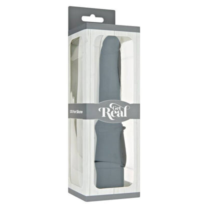 GET REAL - CLASSIC SMOOTH VIBRATOR BLACK - Kink&Play