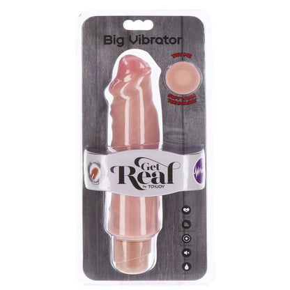 GET REAL - DUAL DENSITY BIG VIBRATOR 20,5 CM SKIN - Kink&Play