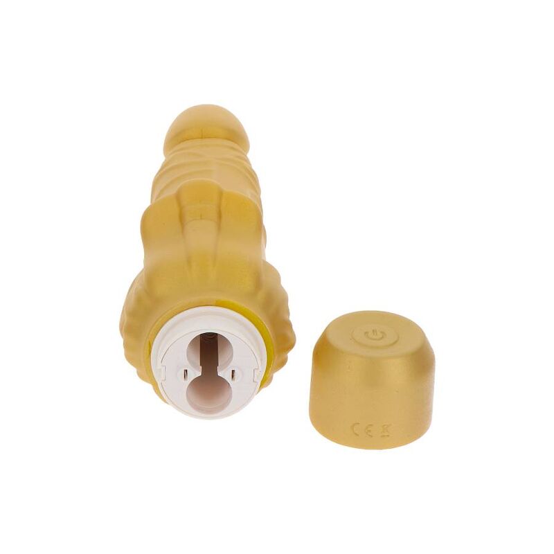 GET REAL - GOLD DICKER STIM VIBRATOR GOLD - Kink&Play