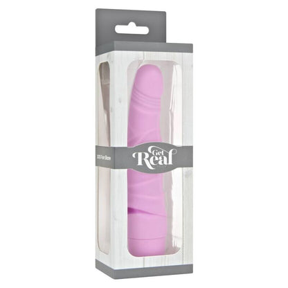 GET REAL - MINI CLASSIC SLIM VIBRATOR PINK - Kink&Play