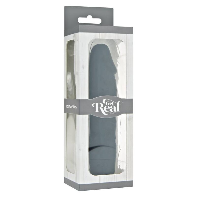 GET REAL - MINI CLASSIC VIBRATOR BLACK - Kink&Play