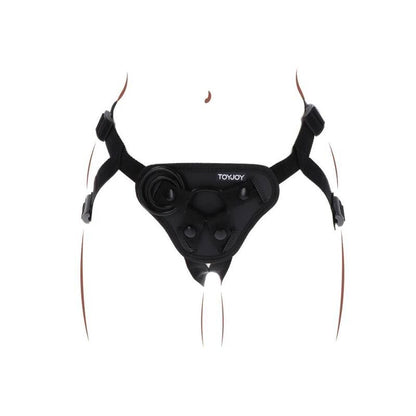 GET REAL - STRAP - ON HARNESS BLACK - Kink&Play