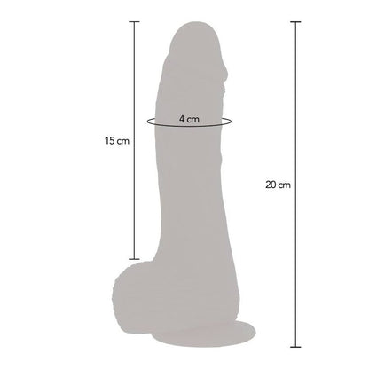 GET REAL - UP&DOWN ROTATING VIBR DILDO SKIN - Kink&Play