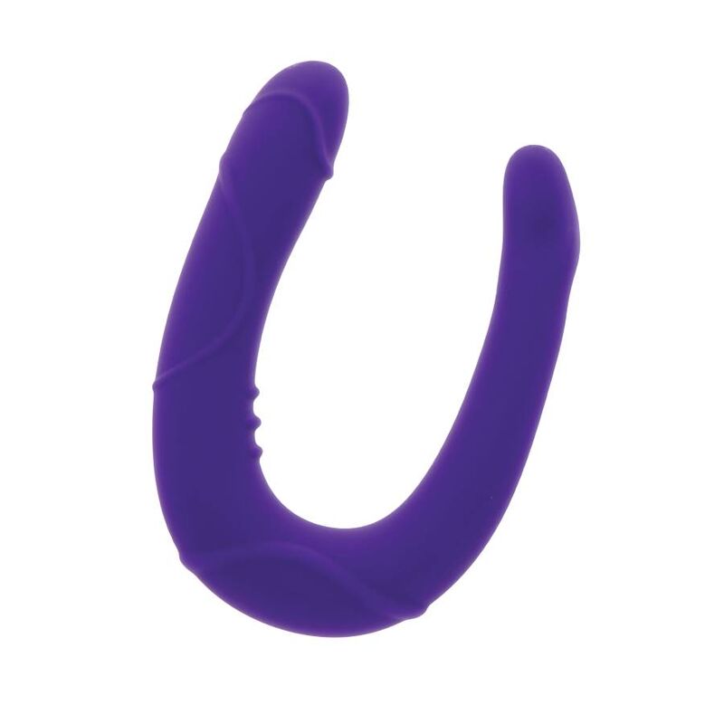 GET REAL - VOGUE MINI DOUBLE DONG PURPLE - Kink&Play