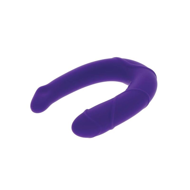 GET REAL - VOGUE MINI DOUBLE DONG PURPLE - Kink&Play